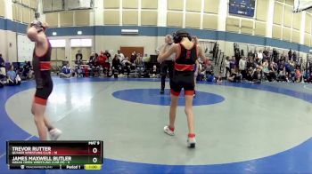 63 lbs Placement - James Maxwell Butler, Indian Creek Wrestling Club (M) vs Trevor Rutter, Quaker Wrestling Club