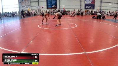 120 lbs Rd# 9- 2:15pm Saturday Final Pool - Ryder Owen, Nauman Red vs Micah Garcia, Rough House