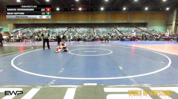 60 lbs 5th Place - Dakota Veitenheimer, Askeo International Matclub vs Beau Gifford, Aniciete Training Club