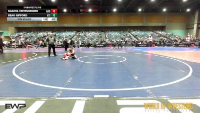 60 lbs 5th Place - Dakota Veitenheimer, Askeo International Matclub vs Beau Gifford, Aniciete Training Club