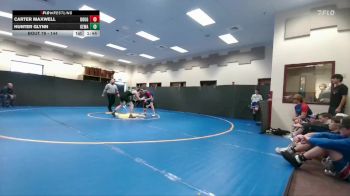 144 lbs Champ. Round 2 - Carter Maxwell, Douglas vs Hunter Glynn, Kelly Walsh