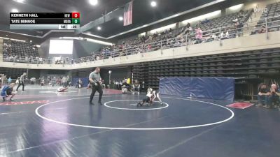 70 lbs Consi-qtrs - Kenneth Hall, New Castle vs Tate Minnoe, Moravia