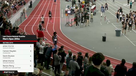 Men's 200m Open, Prelims 2