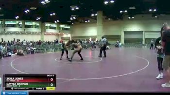 165 lbs Round 1 (10 Team) - Jayla Jones, STL Green vs Daynia Werner, DREAM TEAM