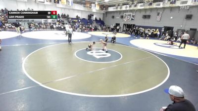 49 lbs Quarterfinal - Cannon Cunningham, Reign WC vs Levi Prado, Threshold Wrestling Club