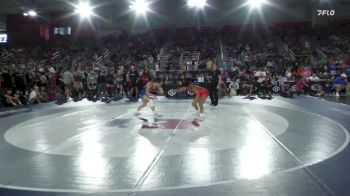 53 lbs 3rd Place Match - Katie Gomez, Titan Mercury Wrestling Club (TMWC) vs Sydney Petzinger, Cardinal WC