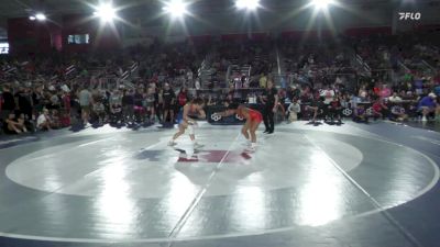 53 lbs 3rd Place Match - Katie Gomez, Titan Mercury Wrestling Club (TMWC) vs Sydney Petzinger, Cardinal WC