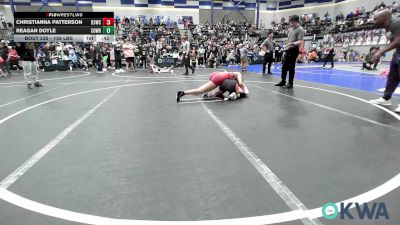 126 lbs Consolation - Christianna Patterson, D3 Wrestling Cluib vs Reagan Doyle, Cowboy Wrestling Club