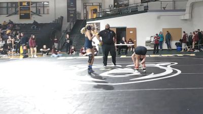 131 lbs Cons. Round 2 - Barbara Hartman, York vs Gianna Slusser, Penn State Altoona