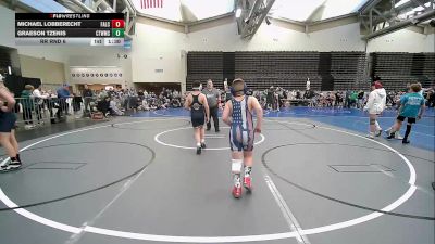 93 lbs Rr Rnd 6 - Michael Lobberecht, Falcons Wrestling Club vs Graeson Tzenis, CT Refinery