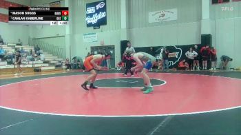 Boys 132 lbs Round 3 - Cahlan Kaberline, Onaga vs Mason Suggs, Manhattan