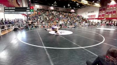 144 lbs Cons. Round 2 - Wes Holman, Glenrock vs Zach Unruh, Rocky Mountain