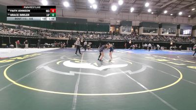 105 lbs Round 1 - Faith Johnson, Meade vs Grace Immler, La Plata