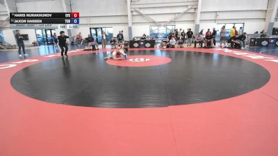 126 lbs Cons. Sub-quarters - Haris Nurakhunov, CYC vs Jaxon Hansen, Team Idaho