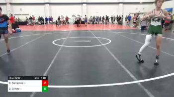 120 lbs Consolation - Christopher Compton, SC vs Dylan Driver, IN