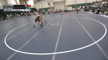 215 lbs Finals (8 Team) - Levi Mahlin, Battle Creek vs Jason White, David City