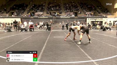 184 lbs Quarterfinal - Shane Cartegena-Walsh, Rutgers vs Andrew Christie, Army