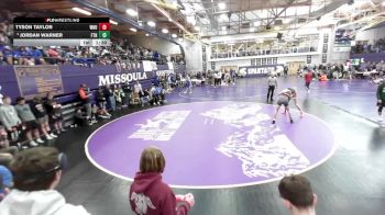 138 lbs Champ. Round 1 - Jordan Warner, Frenchtown vs Tyson Taylor, Williston