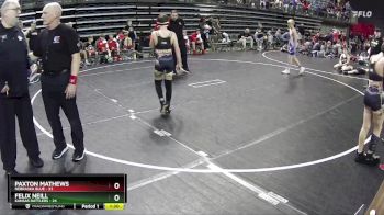 112 lbs Semis & 1st Wrestleback (8 Team) - Paxton Mathews, Nebraska Blue vs Felix Neill, Kansas Rattlers