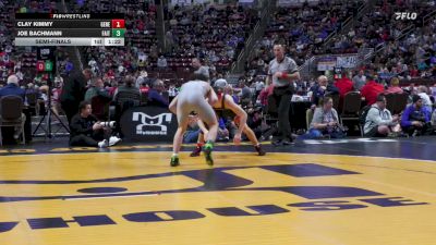 152 lbs Semifinal - Clay Kimmy, General McLane vs Joe Bachmann, Faith Christian