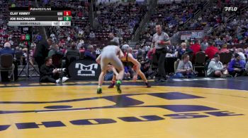 152 lbs Semifinal - Clay Kimmy, General McLane vs Joe Bachmann, Faith Christian