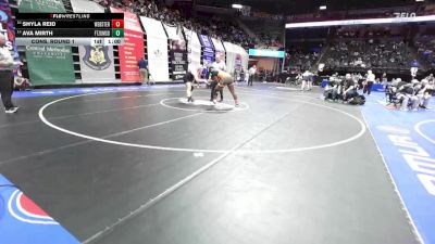 190 Class 2 lbs Cons. Round 1 - Ava Mirth, Ft. Zumwalt South vs Shyla Reid, Webster Groves