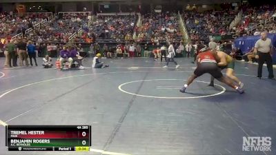 4A 285 lbs Cons. Round 3 - Tremel Hester, Page vs Benjamin Rogers, A.C. Reynolds