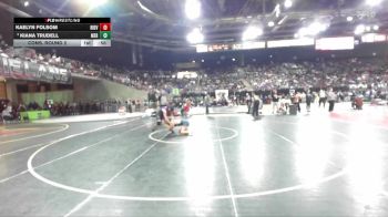 130 lbs Cons. Round 2 - Kiana Trudell, Meridian vs Kaelyn Folsom, Ridgeview