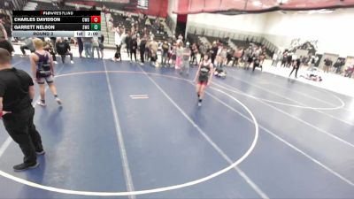 122-130 lbs Round 3 - Garrett Nelson, Stallions Wrestling Club vs Charles Davidson, Cougars Wrestling Club