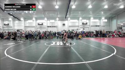 O-155 lbs Semifinal - Dominic Williams, PA vs Owen Miller, MI