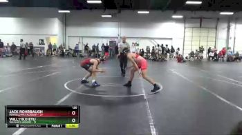 120 lbs Finals (2 Team) - Will119.0 Etu, Vougar`s Honors vs Jack Rohrbaugh, Mayfield Mat Academy