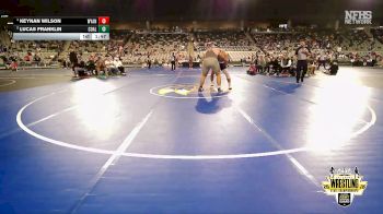 B3A-285 lbs Quarterfinal - Lucas Franklin, Coalgate vs Keynan Wilson, Wyandotte
