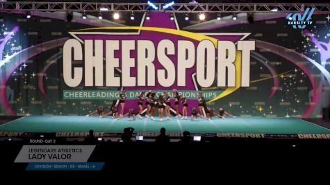 Legendary Athletics - Lady Valor [2025 L4 Senior - D2 - Small - A Day 2] 2025 CHEERSPORT National All Star Cheerleading Championship