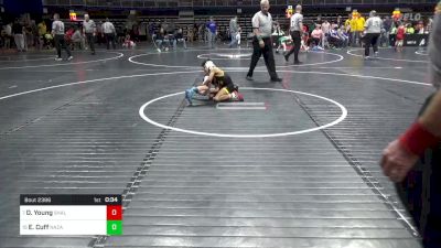 60 lbs Rd 4 - Consi Of 8 #1 - Dozier Young, Shaler vs Eddie Cuff, Nazareth