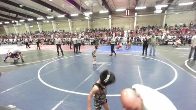 40 lbs Consi Of 4 - Caleb Trujillo, La Familia vs Julian Valenzuela, High Elevation Wrestling Club