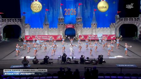 Stockton University [2026 Open Dance - Game Day Semis] 2026 UCA & UDA College Cheerleading and Dance Team National Championship