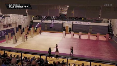 Blue Springs HS A "Blue Springs MO" at 2026 WGI Guard Kansas City Regional+