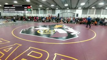 120 lbs Cons. Round 2 - Ruby Quesada, Broomfield vs Abigail Landis, Mead