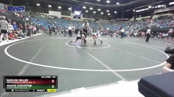 80 lbs Champ. Round 1 - Mason Augustine, Salina Wrestling Club vs Waylon Miller, Greater Heights Wrestling