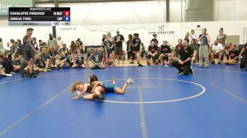 29 lbs Rr Rnd 3 - Charlotte Priester, PA West White - W vs Amelia Thiel, Lady Warriors United - W