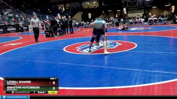 6A-175 lbs Semifinal - Latrell Schafer, Veteran`s vs Sebastian Hutchinson, Brunswick