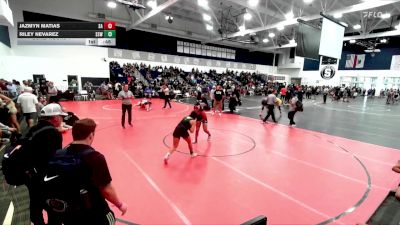 145 lbs Cons. Round 1 - Jazmyn Matias, Santa Ana vs Riley Nevarez, South Hills High School