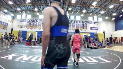 157 lbs Champ. Round 3 - Tyler Gray, Wellington vs Malik Bousalham, Applied Pressure