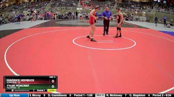 147 lbs Round 1 (4 Team) - Tyler Moncrief, Tillamook vs Maverick Heimbuck, Scappoose