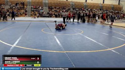 125 lbs Champ. Round 1 - Gavin Lambert, Southwest State vs Grant Madl, Wisconsin-La Crosse