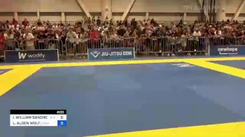 IVAN WILLIAM SANCHEZ vs LEO ALDEN WOLF 2022 IBJJF Jiu-Jitsu CON International