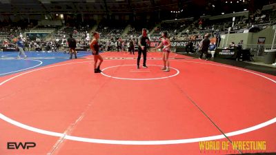 98 lbs Consi Of 8 #2 - Celes Oliver, Threestyle vs Nevaeh Almaguer, Victory Wrestling - Central WA