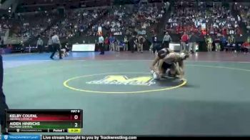 Cons. Round 2 - Kelby Coufal, Aquinas Catholic vs Aiden Hinrichs, Fillmore Central