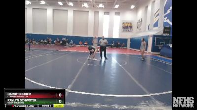 135 lbs Champ. Round 1 - Darby Souder, Cumberland Valley vs Raylyn Schwoyer, Owen J Roberts