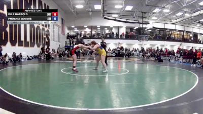 160 lbs Round 3 (16 Team) - Ella Harpold, Carthage University vs Phoenix Waters, Siena Heights University